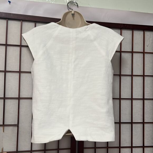 WAVERLY GREY LIBERANT‎  WHITE TOP SIZE XS - Picture 2 of 5